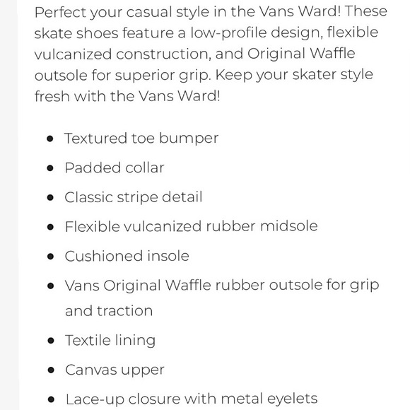 Vans Ward Shoes ❤️💜 - Picture 13 of 14